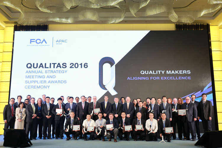 NEXEN TIRE Selected as the ‘Best Supplier in Quality’ by Fiat Chrysler Automobiles (FCA)