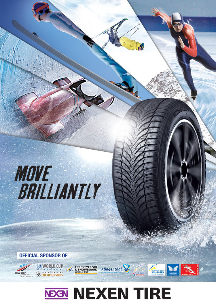 NEXEN TIRE Plans to Sponsor Four Global Winter Sports Competitions