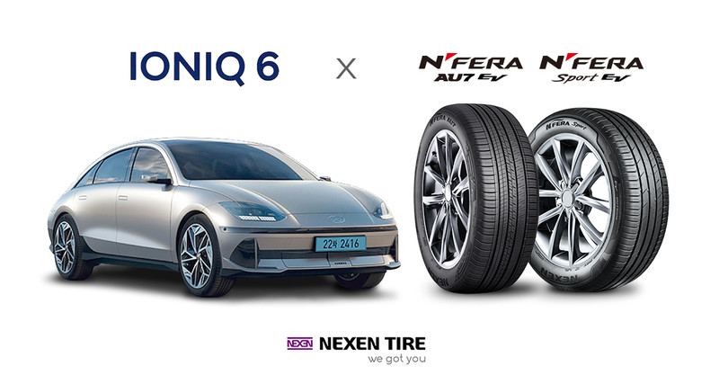 Les pneus 4 saisons premium N’Fera AU7 EV et N’Fera Sport EV fourniront en première monte la toute nouvelle Hyundai Ioniq 6 