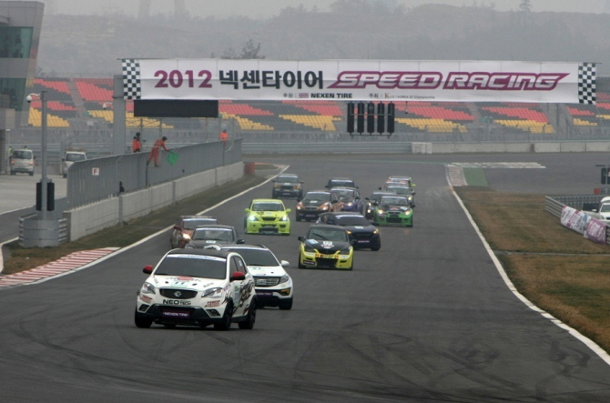 ‘2012 넥센타이어 스피드레이싱’ 2라운드, 22일 영암 F1경기장서 개최