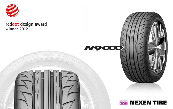 Nexen tire wins red dot design award