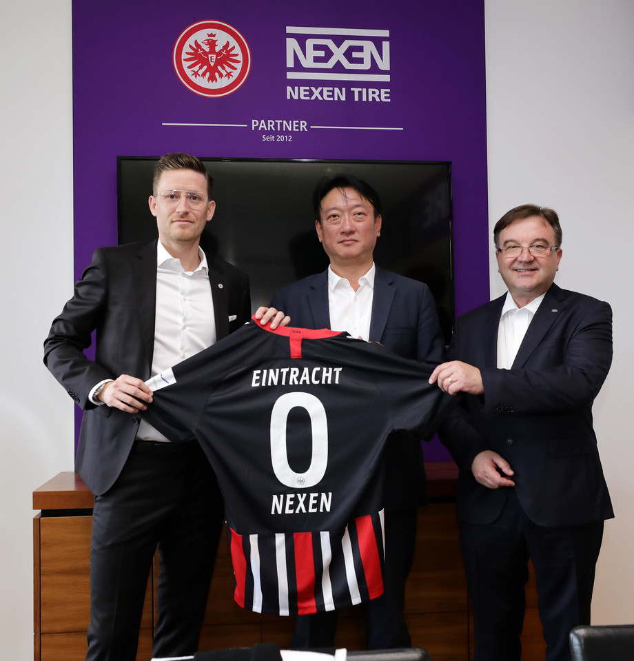 NEXEN TIRE extends sponsorship with Eintracht Frankfurt to 2021/2022 season
