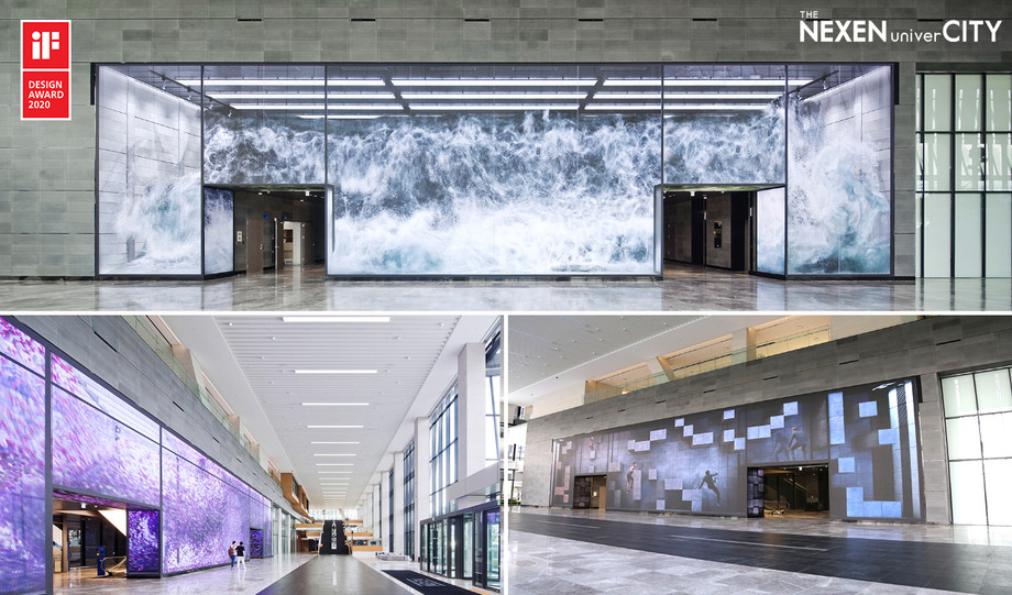 NEXEN TYRE’s Media Wall Wins in Interior Architecture at iF Design Award 2020