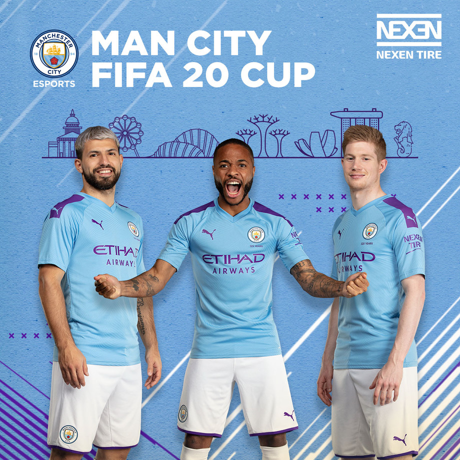  NEXEN TYRE Sponsors Man City FIFA 20 E-sport Tournament