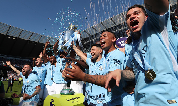 Man City crowned Premier League 2017/18 champions