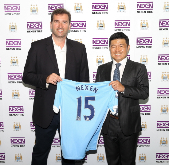 NEXEN TIRE Signs Official Tire Partnership with Manchester City Football Club