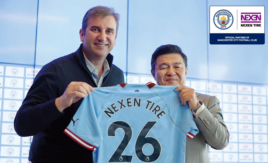NEXEN TIRE annonce une extension importante de son partenariat avec Manchester City