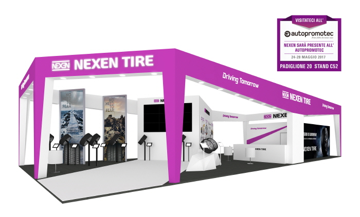 NEXEN TIRE Announces Participation in Autopromotec 2017 in Italy